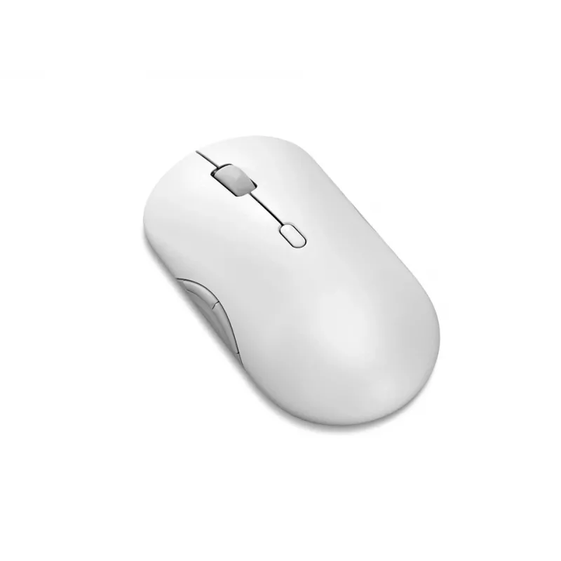 Bezvadu klusā pele Lenovo 700 Multi-Device abpusēja optiskā 4000 DPI RF + Bluetooth 8 pogas balta