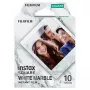 Momentānā filma Fujifilm SQUARE White Marble 10 gab.