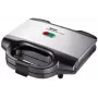 Tefal SM1552 sviestmaižu tosteris 700 W Melns, Nerūsējošais tērauds
