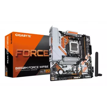 Mātesplate GIGABYTE B850M FORCE WIFI6E, AMD B850, Socket AM5, Micro ATX