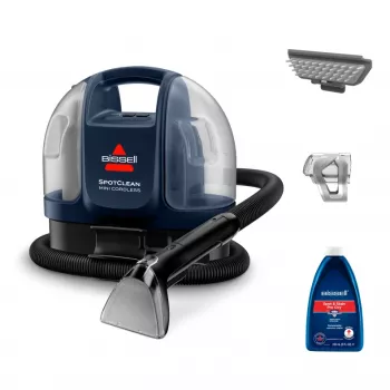 Bissell SpotClean Mini Cordless bezvadu rokas paklāju tīrītājs Melns, Zils