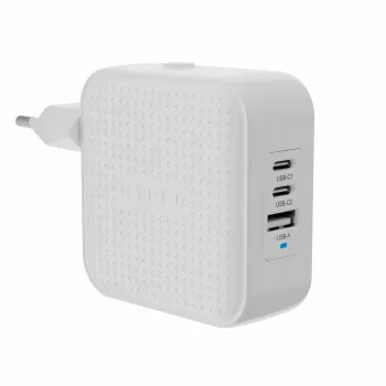 TARGUS Hyper Hyperjuice 70W USB-C GaN Ceļojumu Lādētājs (3C+1A) - Balts
