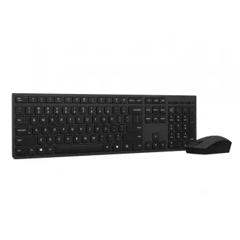Lenovo 4X31R64357 Bezvadu tastatūras un peles komplekts ar uzlādi, Nordic izkārtojums, Pelēks