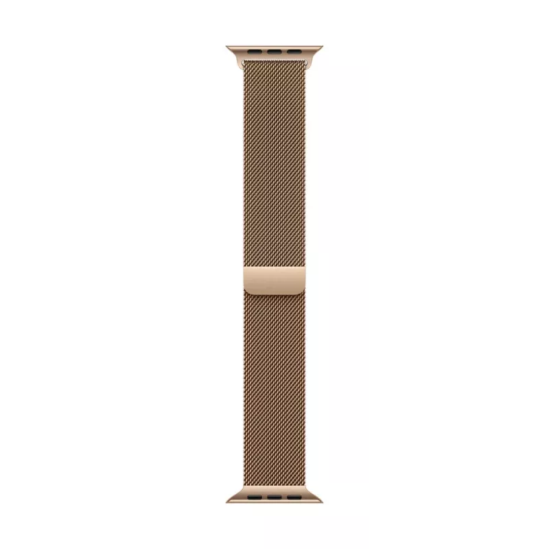 Apple 46mm Gold Milanese Loop M/L aproce viedpulkstenim Zelta