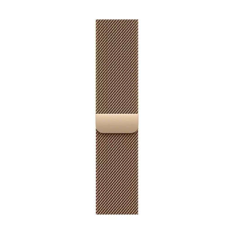 Apple 46mm Gold Milanese Loop M/L aproce viedpulkstenim Zelta