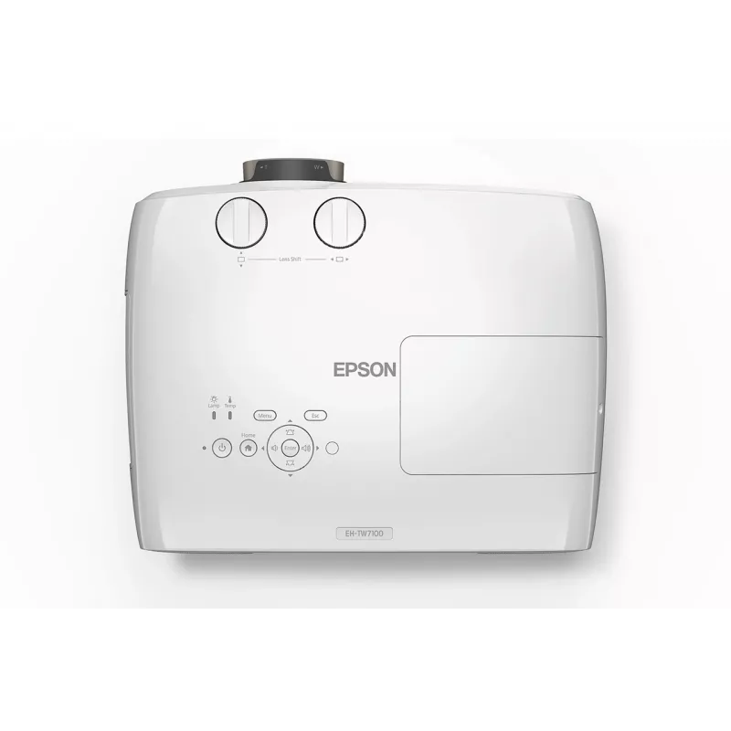 Epson EH-TW7100 Standarta metiena projektors 3000 ANSI lūmeni 3LCD UHD 4K (3840x2160) 3D Balts