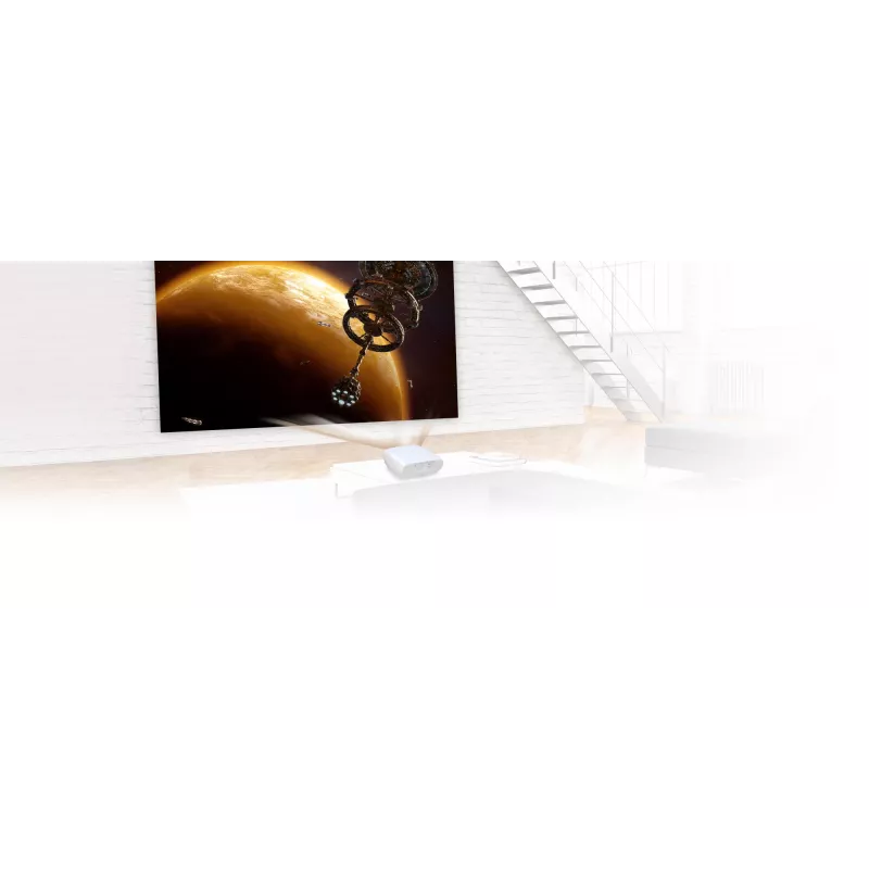 Epson EH-TW7100 Standarta metiena projektors 3000 ANSI lūmeni 3LCD UHD 4K (3840x2160) 3D Balts