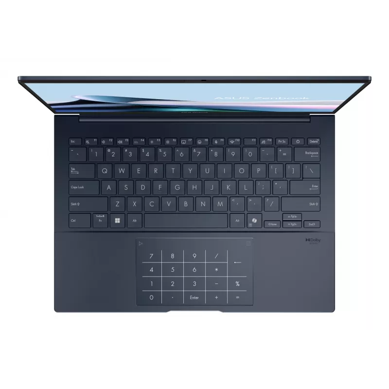 ASUS Zenbook 14 OLED UX3405CA-PZ217W klēpjdators, Intel Core Ultra 7 255H, 35,6 cm (14 inch) skārienekrāns WUXGA, 32 GB LPDDR5x, 1 TB SSD, Wi-Fi 7, Windows 11 Home, zils