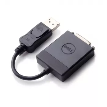 DELL 470-ABEO video kabeļa adapteris DisplayPort uz DVI Melns