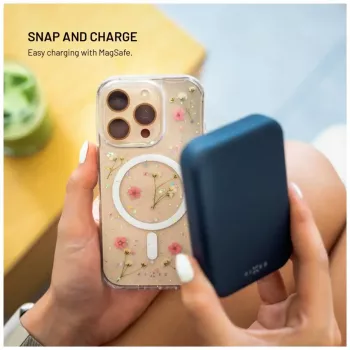 Aizmugurējais vāciņš FIXED MagBloom Apple iPhone 17 Pro — TPU, Blush Plum