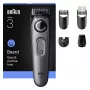 Braun BeardTrimmer 3 80789789 bārdas trimmeris, AC/akumulators, melns