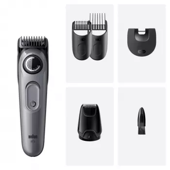 Braun BeardTrimmer 3 80789789 bārdas trimmeris, AC/akumulators, melns