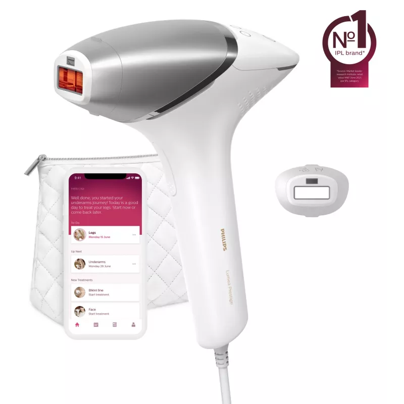 Philips Lumea Prestige IPL 8000 Series BRI940/00 matu noņemšanas iekārta ar SenseIQ