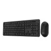 Bezvadu tastatūras un peles komplekts ASUS CW100 — US izkārtojums, melns, pilna izmēra QWERTY tastatūra, 1600 DPI pele