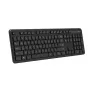 Bezvadu tastatūras un peles komplekts ASUS CW100 — US izkārtojums, melns, pilna izmēra QWERTY tastatūra, 1600 DPI pele