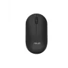 Bezvadu tastatūras un peles komplekts ASUS CW100 — US izkārtojums, melns, pilna izmēra QWERTY tastatūra, 1600 DPI pele