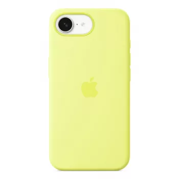 Apple Silikona Maciņš MGYW4ZM/A Dzeltens iPhone 16e 15.5 cm (6.1 collu)