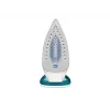 Tefal EasyGliss Plus FV5718 gludeklis sausai un tvaika gludināšanai, Durilium zole, 2400 W, tirkīza, balts