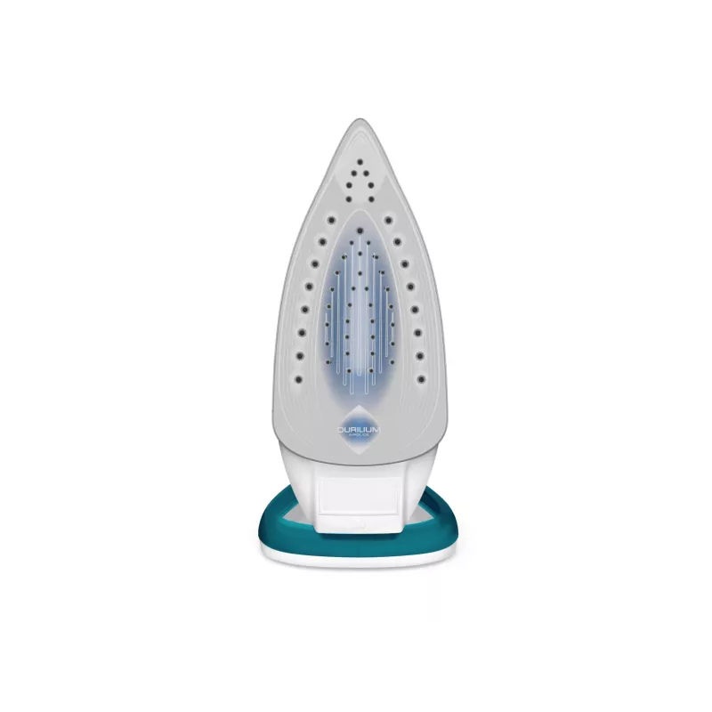 Tefal EasyGliss Plus FV5718 gludeklis sausai un tvaika gludināšanai, Durilium zole, 2400 W, tirkīza, balts