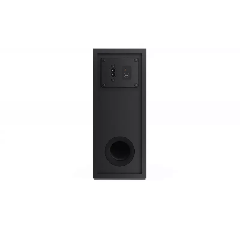 Sharp HT-SBW320 skaņas josla 2.1 kanālu ultra-plāna ar Dolby Atmos / DTS Virtual:X un bezvadu zemfrekvences skaļruni