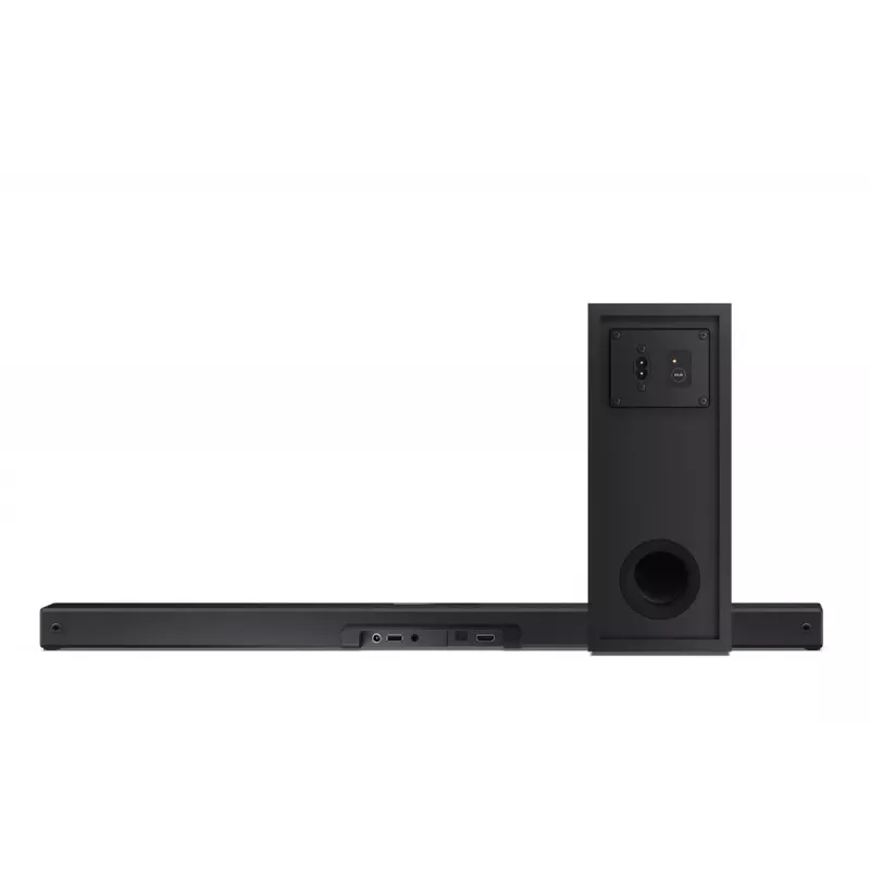 Sharp HT-SBW320 skaņas josla 2.1 kanālu ultra-plāna ar Dolby Atmos / DTS Virtual:X un bezvadu zemfrekvences skaļruni