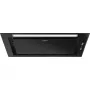 Iebūvējamā tvaika nosūcēja pārsegs WHIRLPOOL WCT3 63F LTK — 514 mm, 550 m³/h, alumīnija tauku filtrs, melns nerūsējošais tērauds