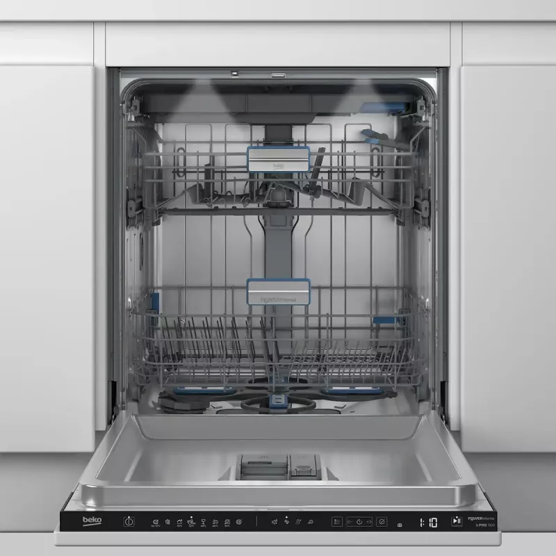 BEKO BDIN38542P iebūvējamā trauku mazgājamā mašīna, 60 cm, 15 komplekti, balta