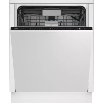 Iebūvējamā trauku mazgājamā mašīna BEKO BDIN36532 — 15 komplekti, 60 cm, Nerūsējošais tērauds, 45 dB, Energoklase D
