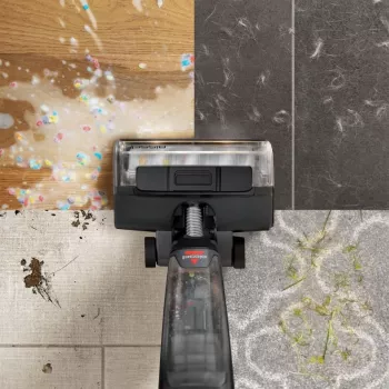 Bissell 4330N vertikālais putekļsūcējs/elektriskā slotiņa, bezmaiss, slapjā/sausā tīrīšana, 0.44 L, melns