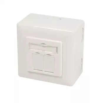 LogiLink NP0124 sienas kontaktligzda 2 x RJ-45