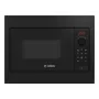 Bosch Serie 2 BFL523MB4 Iebūvējamā mikroviļņu krāsns, melna, 20 L, 800 W