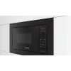 Iebūvējamā solo mikroviļņu krāsns Bosch Serie 2 BFL623MB4 20 L 800 W LED displejs Melna ar grozāmo regulatoru