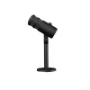 Vadu datora mikrofons GENESIS Radium 350D — USB Type-A/Type-C, -48 dB jutība, 16–14000 Hz, 2.5 m kabelis, melns