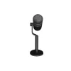 Vadu datora mikrofons GENESIS Radium 350D — USB Type-A/Type-C, -48 dB jutība, 16–14000 Hz, 2.5 m kabelis, melns