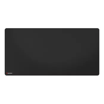 GENESIS Carbon 500 Hyper Logo, Melns, Monohromatisks, Audums, Gumija, Spēļu peles paliktnis
