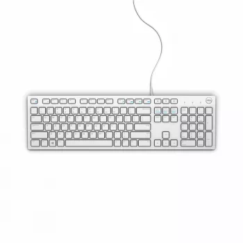 DELL vadu tastatūra KB216 US International (QWERTY) balta