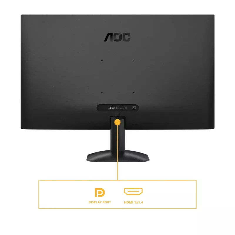 AOC B3 Q27B35E 27 collu QHD IPS monitors, 2560 x 1440, LED, melns