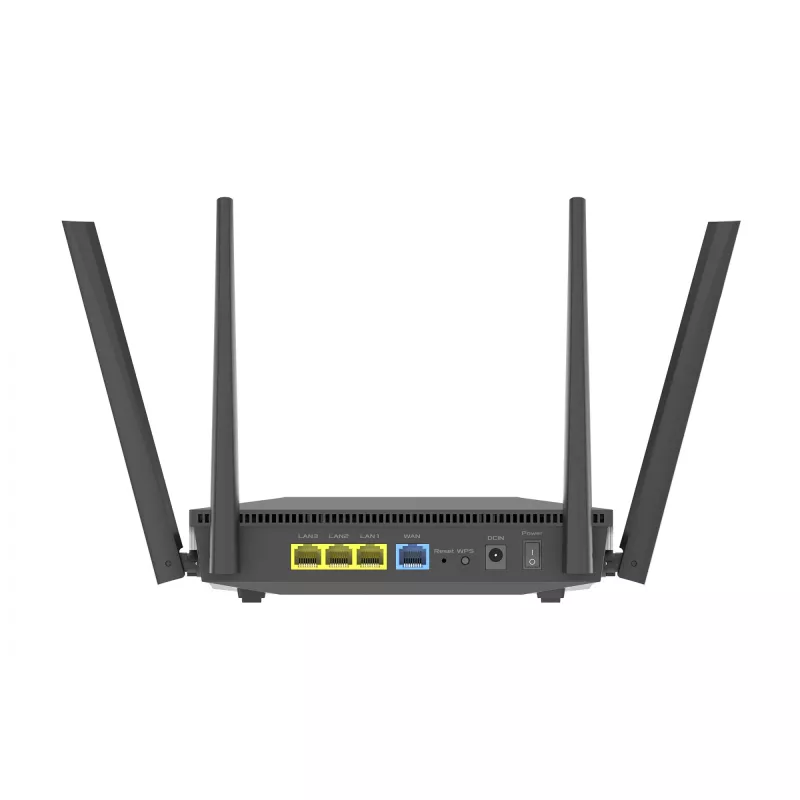 ASUS RT-AX52 Pro AX3000 bezvadu maršrutētājs Gigabit Ethernet divu joslu (2.4 GHz / 5 GHz) Melns