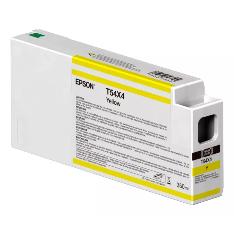 Epson T54X400 Dzeltena oriģinālā tintes kasetne — UltraChrome HDX, vienpakas iepakojums