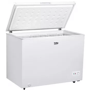 Saldētava lāde BEKO CF316EWN, 308 L, E klase, 235 kWh/gadā, 40 dB, balta