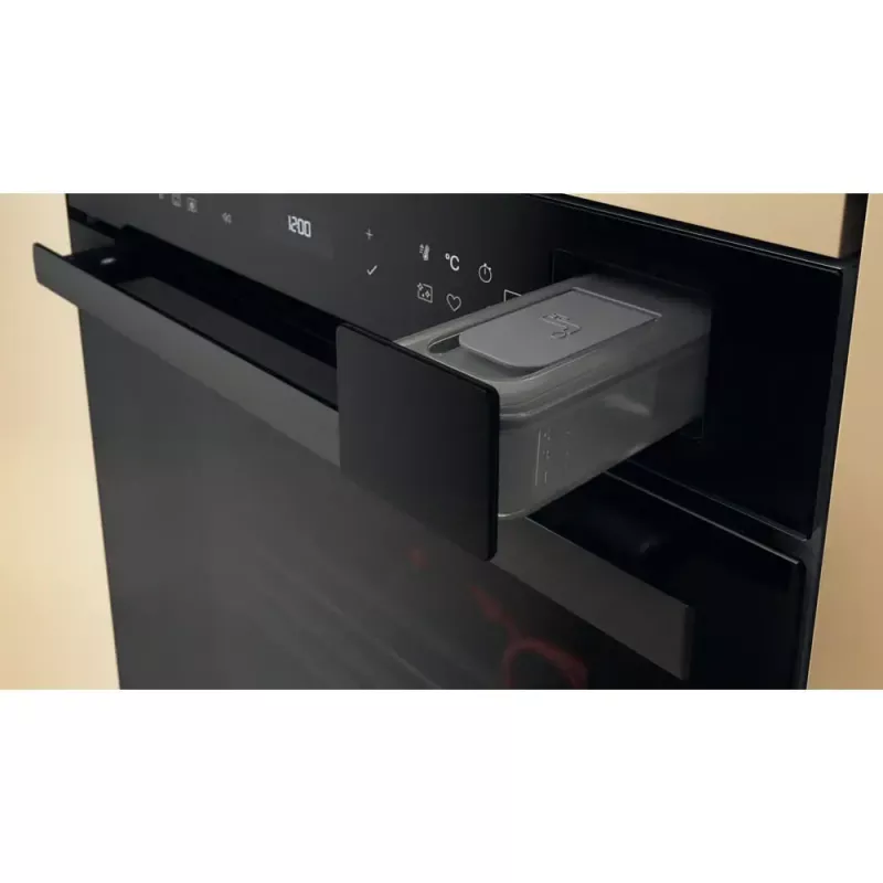 Iebūvējamā elektriskā cepeškrāsns Whirlpool WOI6A8FPT1SBA 73L Melna ar skārienvadību
