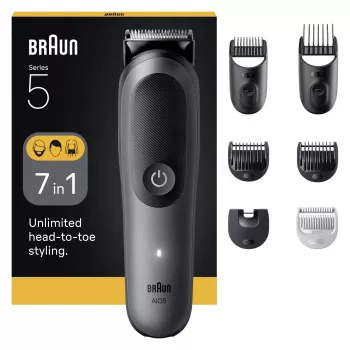 Braun 80789911 matu griezējs/trimeris, tumši pelēks, 21, litija-jonu akumulators