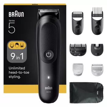 Braun 80789921 matu griezējs/trimeris, melns, 21, Litija-jonu (Li-Ion)