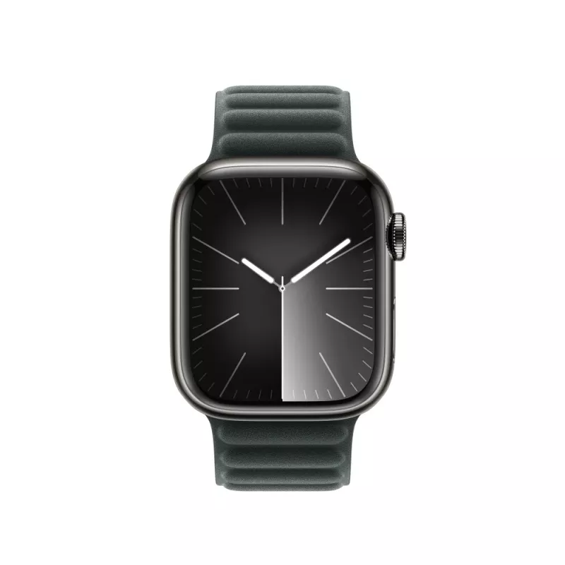 Apple 41mm Evergreen Magnetic Link M/L siksniņa zaļā krāsā