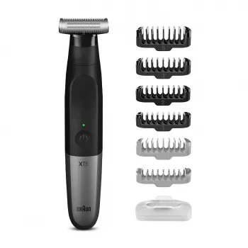 Braun Series X XT5200 skuveklis ar trimmeri, melns/metālisks