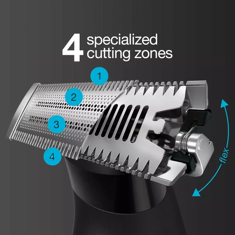 Braun Series X XT5200 skuveklis ar trimmeri, melns/metālisks