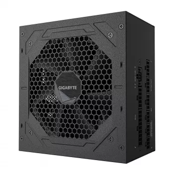 GIGABYTE UD1000GM PG5 V2 barošanas bloks – PCIe Gen 5.1, 80 PLUS Gold, pilnībā modulārs, 120 mm ventilators, ATX 3.1 saderīgs, EU spraudnis