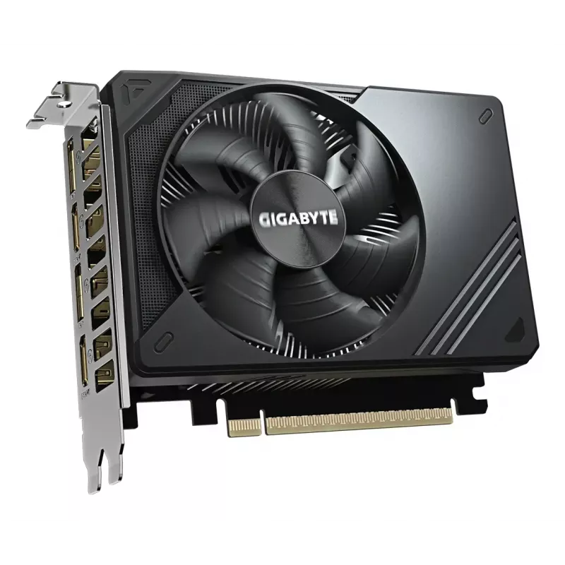 GIGABYTE GeForce RTX 5050 D6 8G grafikas karte - 8 GB GDDR6, 128 bit, PCI-E 5.0, 2572 MHz kodola frekvence, 2 x DP, 2 x HDMI, NVIDIA DLSS 4, GV-N5050D6-8GD