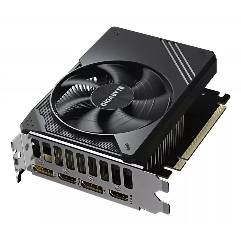 GIGABYTE GeForce RTX 5050 D6 8G grafikas karte - 8 GB GDDR6, 128 bit, PCI-E 5.0, 2572 MHz kodola frekvence, 2 x DP, 2 x HDMI, NVIDIA DLSS 4, GV-N5050D6-8GD