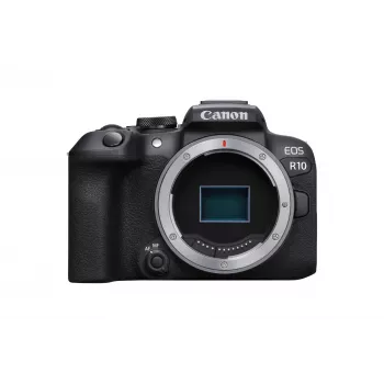 Canon EOS R10 MILC korpuss 24.2 MP CMOS 6000 x 4000 pikseļi Melns